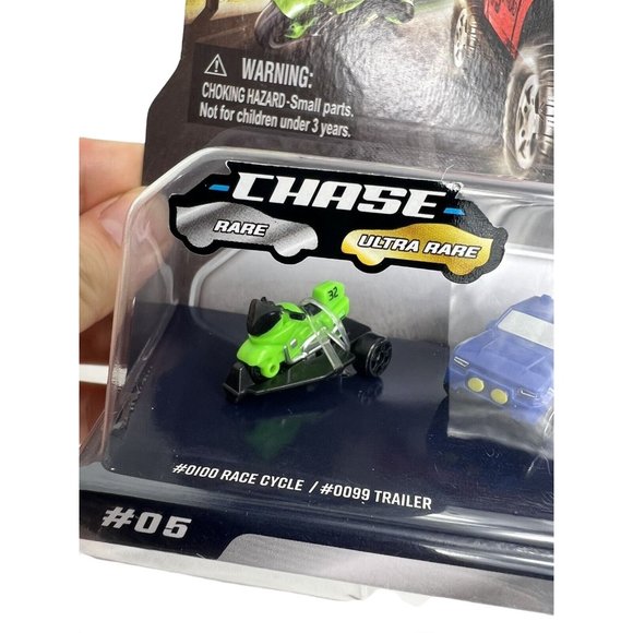 Micro Machines Stunt Pack Series 2 #05 Motorcycle Hognose Adventure Truck New - Picture 10 of 12